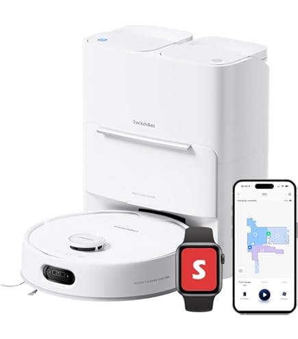 Amazon.com - SwitchBot Floor Cleaning Robot S10 & S20 Accessory Kit